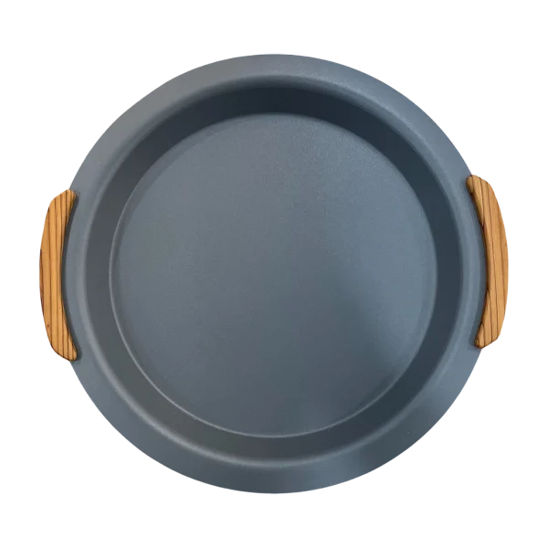 سینی چای استیل رنگی قطر 34 - کد 51 - تصویر 2