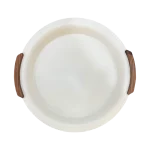 سینی چای استیل رنگی قطر 34 - کد 51 - تصویر 5
