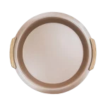 سینی چای استیل رنگی قطر 34 - کد 51 - تصویر 3