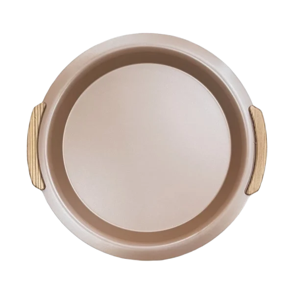 سینی چای استیل رنگی قطر 34 - کد 51 - تصویر 3