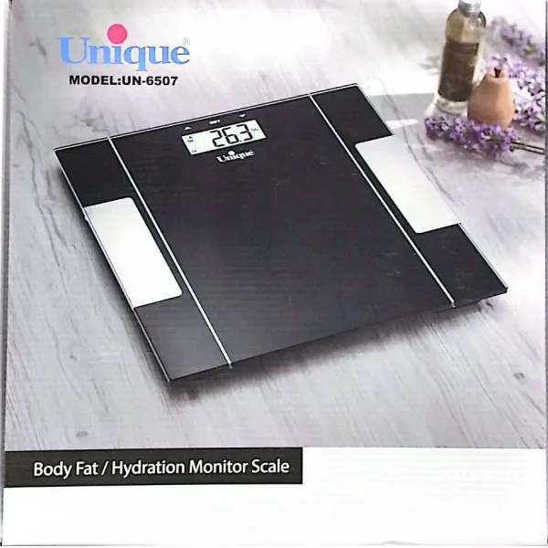 ترازوی دیجیتال وزن و تحلیل بدن یونیک مدل UN-6507 - کد 55 - تصویر 2