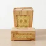 سطل و جا دستمال چوبی برند یونیک - کد 64